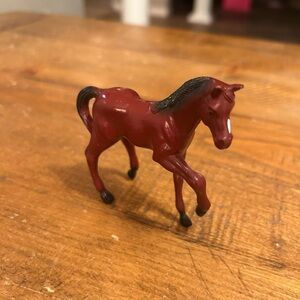 Vintage 1976 Imperial Toy Plastic Horse as is